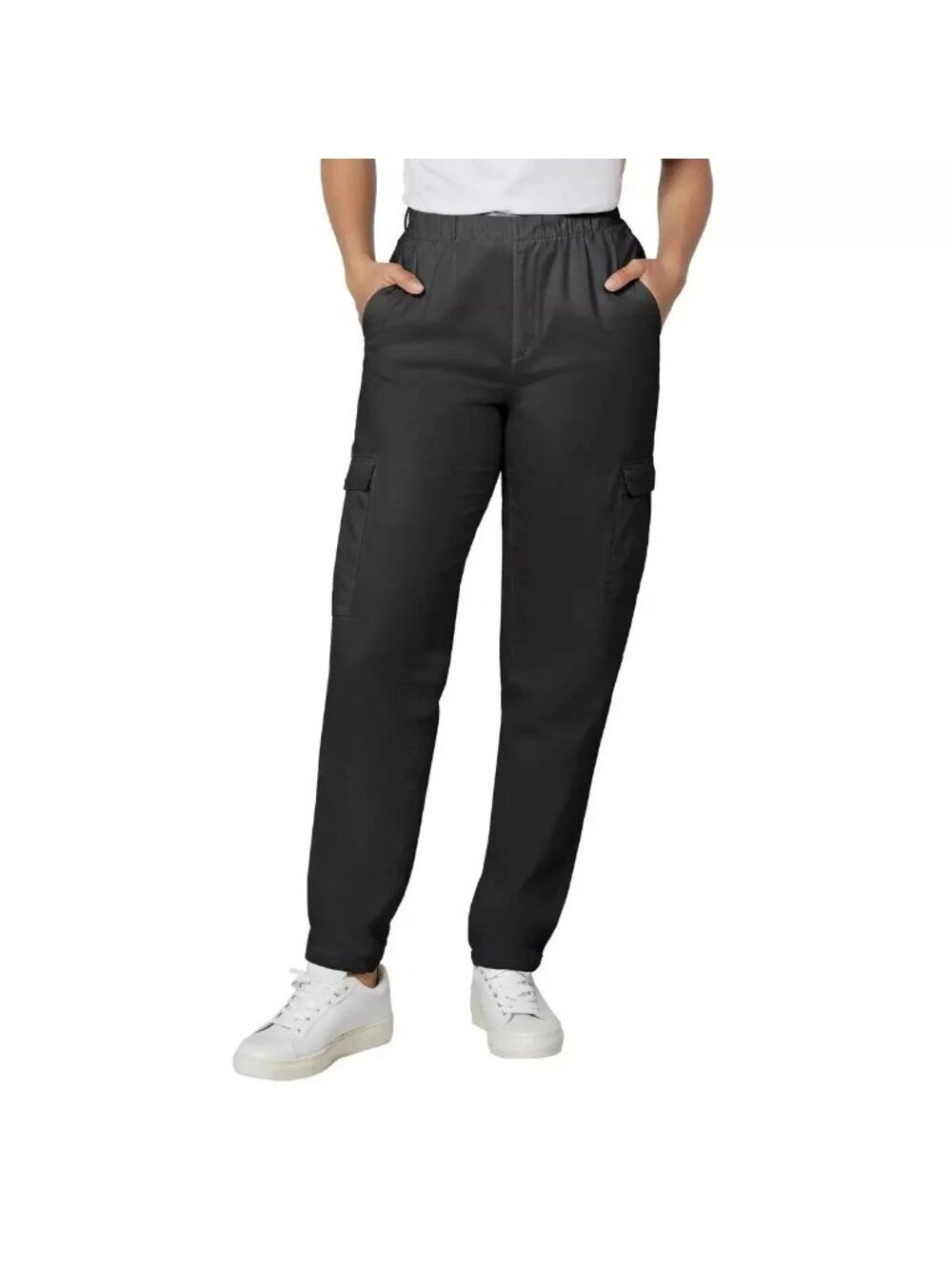 NWT Gap Men's XXL Black Twill Cargo Pants C0975